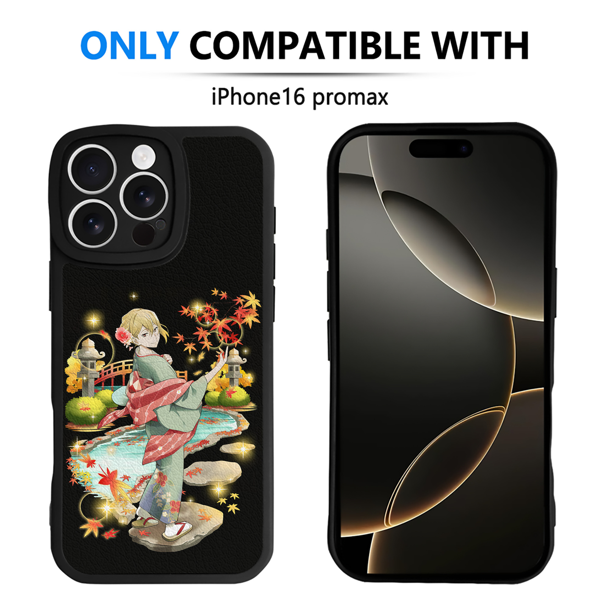 （画像用） 文豪ストレイドッグス Bungo Stray Dogs 【iPhone 16シリーズ対応】シリコンスマホケース（レザー調） 材質：シリコン